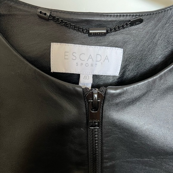 Escada Sport Lika Leather and Suede jacket - Picture 5 of 17